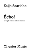Product Cover for Écho! For Eight Voices(ssatbb) And Electronics Vocal Score French Language  Music Sales America Softcover by Hal Leonard