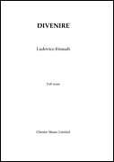Divenire Score Piano Solo, Harp (duet), String Ensemble