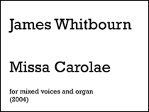 Missa Carolae<br><br>(Introit and Kyrie) Vocal Score