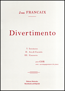 Cover for Divertimento : Music Sales America by Hal Leonard