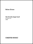 The Brook Sings Loud Piano Trio<br><br>Score and Parts