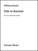 Ode to Autumn Voice and String Quartet