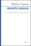 Product Cover for Quanta Qualia Soprano, SSA and Piano Choral Softcover by Hal Leonard
