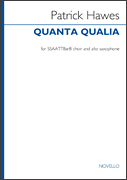 Quanta Qualia Version for VOCES8 (SSAATTBB and Alto Saxophone)