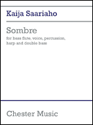 Sombre for Bass Flute, Voice, Percussion, Harp and Double Bass