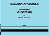 Whispering for Recorder and Strings – Score