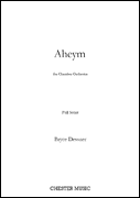 Aheym for Orchestra Score