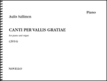 Canti Per Vallis Gratiae for Piano and Organ