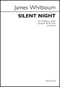 Silent Night for children's voices, optional SATB choir and piano