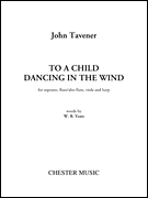 To a Child Dancing in the Wind for Soprano, Flute/ Alto flute, Viola and Harp (Parts)