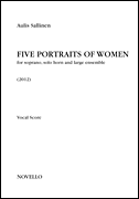 Five Portraits of Women for Soprano, Solo Horn and Piano Reduction – Vocal Score