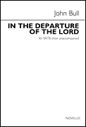 In the Departure of the Lord for SATB unaccompanied choir