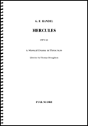 Hercules HWV 60 A Musical Drama in Three Acts