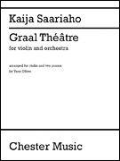 Graal Theatre for Violin and Orchestra Arr. for Violin and Two Pianos – Two Copies of the Score
