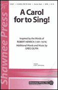 Product Cover for A Carol for to Sing!  Shawnee Press  by Hal Leonard