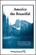 Cover for America, the Beautiful : Shawnee Press by Hal Leonard