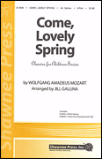 Cover for Come, Lovely Spring : Shawnee Press by Hal Leonard