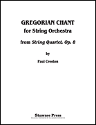 Gregorian Chant for String Orchestra (from <i>String Quartet, Op. 8</i>)