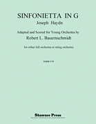 Sinfonietta in G Full Orchestra (opt. String Orch)