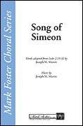 Cover for Song of Simeon : Mark Foster by Hal Leonard
