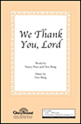 Product Cover for We Thank You, Lord