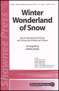 Cover for Winter Wonderland of Snow : Shawnee Press by Hal Leonard