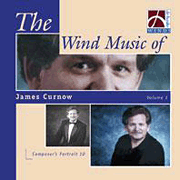 Product Cover for The Wind Music of James Curnow – Volume 1  Curnow Music Concert Band CD CD by Hal Leonard