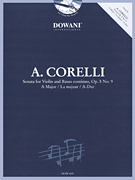 Corelli: Sonata, Op. 5, No 9 in A Major for Violin & Basso Continuo
