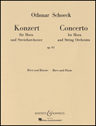 Horn Concerto, Op. 65 Horn and Piano