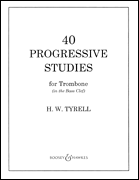 40 Progressive Studies for Trombone in the Bass Clef