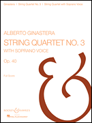 String Quartet No. 3, Op. 40 with Soprano Voice