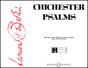 Chichester Psalms Reduced Orchestration Score and Parts
