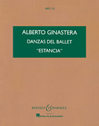 Danzas del Ballet “Estancia” Study Score