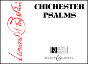 Chichester Psalms Reduced Orchestration Score for Organ, Harp and Percussion