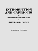 Introduction and Capriccio for Piano and 24 Winds