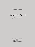 Concerto No. 1 Violin and Piano