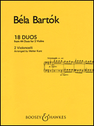 18 Duos Cello Duet
