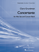 Concertante for Alto Sax and Band Op. 42 (2003) for Alto Saxophone and Band