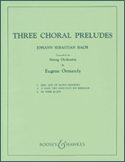 Three Chorale Preludes Score and Parts