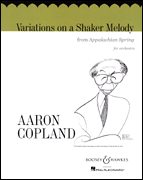 Variations on a Shaker Melody from <i>Appalachian Spring</i> Score