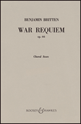 War Requiem, Op. 66 (1961-62)<br><br>Choral Score