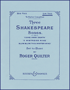 Three Shakespeare Songs, Op. 6 First Set