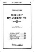Cover for Margaret Has a Milking Pail : BH Secular Choral by Hal Leonard