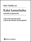 Cover for Kaksi Kansanlaula : BH Secular Choral by Hal Leonard