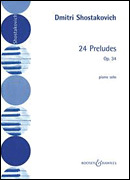 Product Cover for 24 Preludes, Op. 34  BH Piano Softcover by Hal Leonard