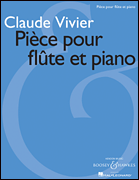 Pièce pour flûte et piano Score and Part