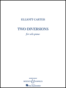Two Diversions for Solo Piano