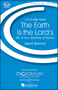 The Earth Is the Lord's (No. 8 from <i>Symphony of Psalms</i>)<br><br>CME In High Voice