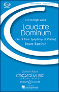 Laudate Dominum (No. 9 from <i>Symphony of Psalms</i>)<br><br>CME In High Voice