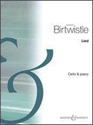 Lied for Cello and Piano<br><br>Score and Parts